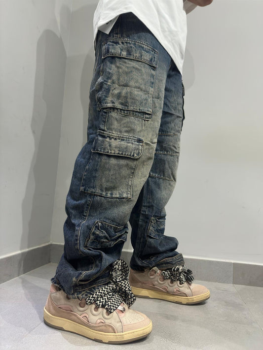 Cargo Denim Sabbiato