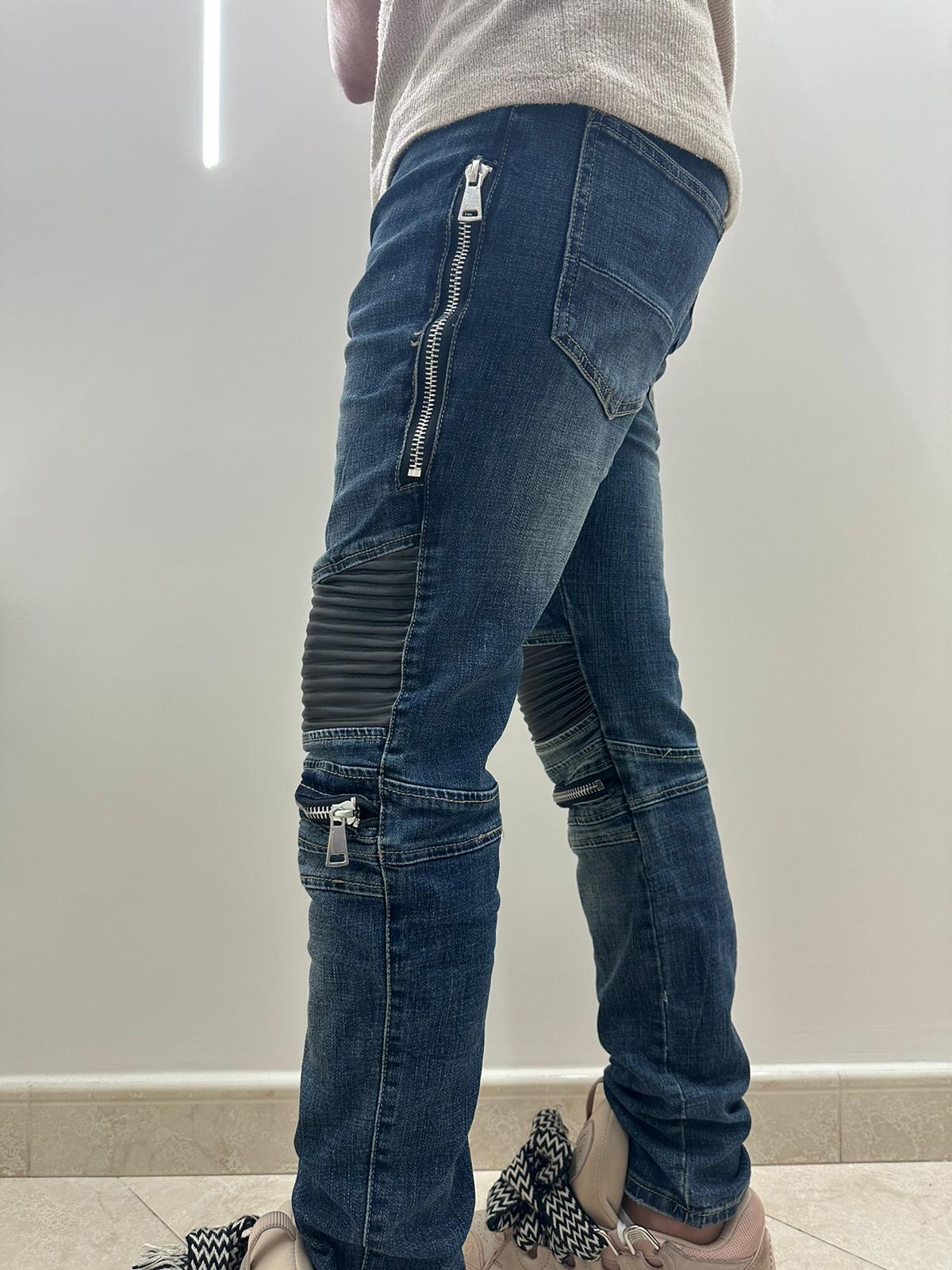 Jeans Byker Zip